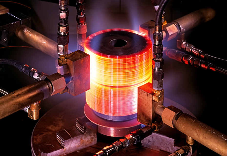 Flame hardening and induction hardening