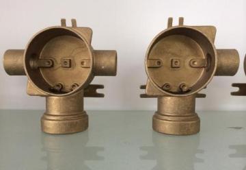 Investment casting bronze/brass valve parts