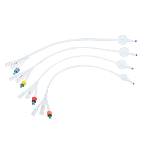 Disposable Silicone 3 Way Foley Catheter