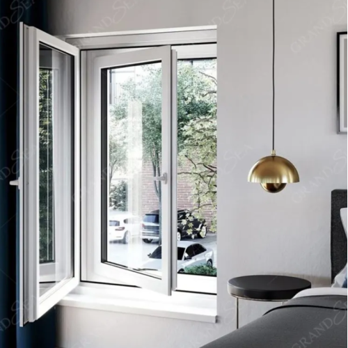 European Design Upvc Vinyl House Window