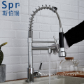Hot Selling Brass Pull-Out Kitchen Faucet with Dual-Head Sprayer: Get Yours Now!