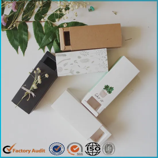 Craft Cardboard Cosmetic Lipstick Packaging Box