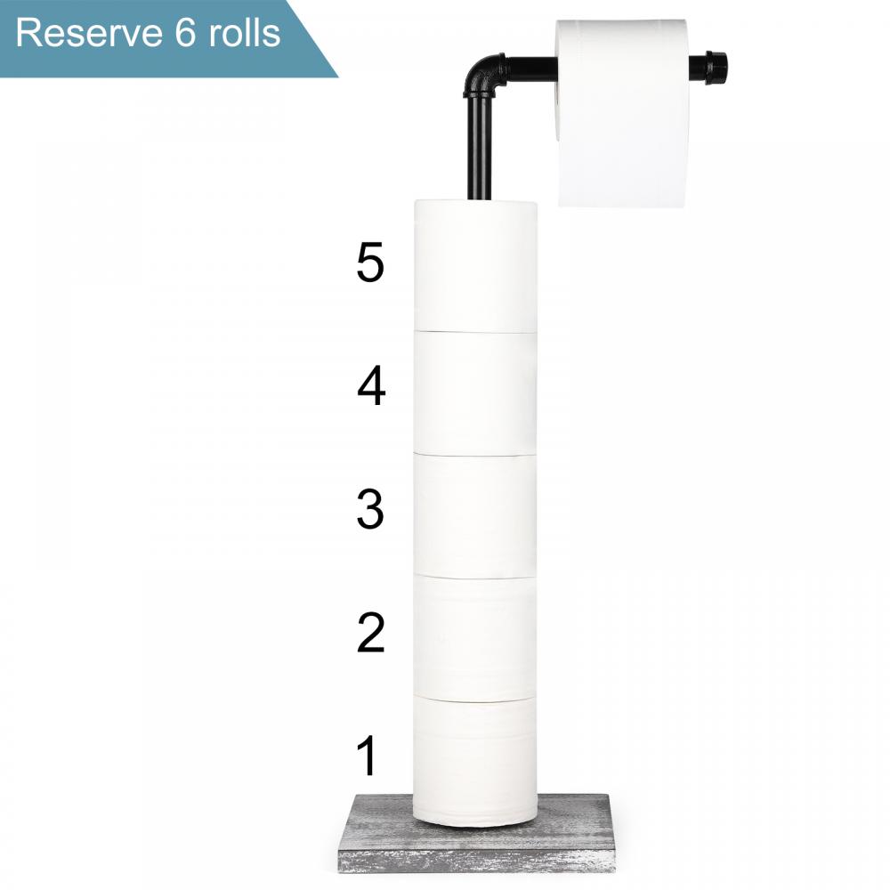 Stand Storage Standing Pipe Tissue Dispenser