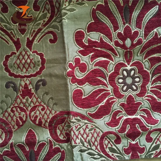 wholesale cotton chenille fabric for sofa