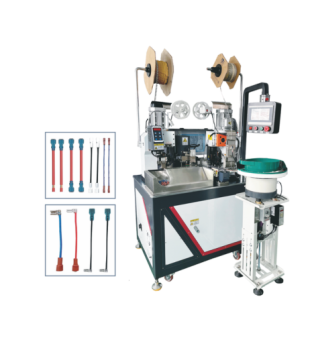 Double-Head Terminal Crimping Sleeving Machine