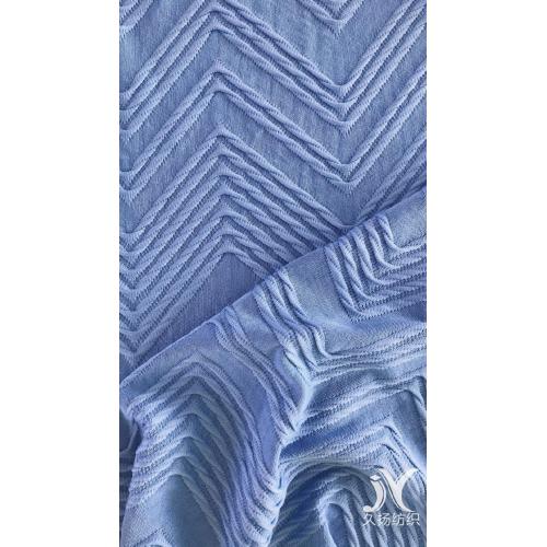 Cheveron Stripes Jacquard Knit Fabric