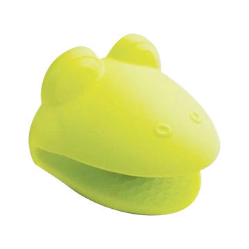 Creative promotional gift silicone oven mitts in animal shape, heat-resistance, OEM welcomed