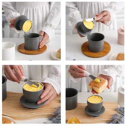 Wholesale Ceramic Butter Crock with Cover
