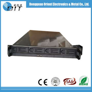 processor support SGCC Metarial 1.2mm thickness case to electronic 1U server rack case