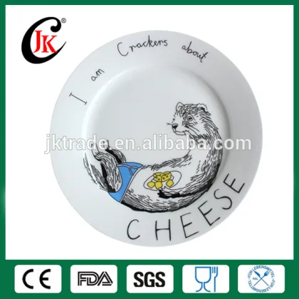 Ceramic Dinner plate, Kid Dinner Plate,Porcelain Dinner Plate ,Restrurant Dinner Plate