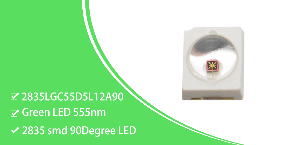 2835 smd green led detail