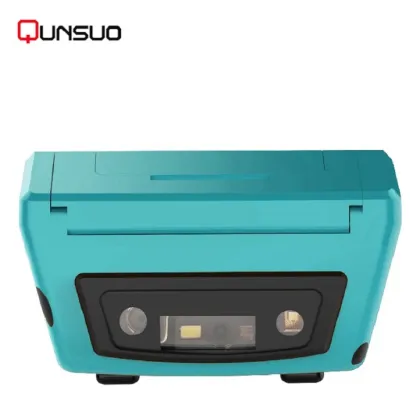 5.5inch touch screen PDA barcode scanner printer