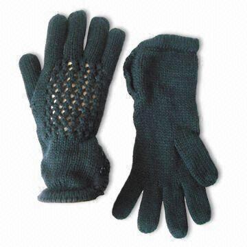 Winter Gloves, ODM and OEM Orders are Welcome, Made of Acrylic