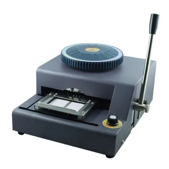 Midvein PVC Card Embossing Machine for Membership Cards and Date Coding