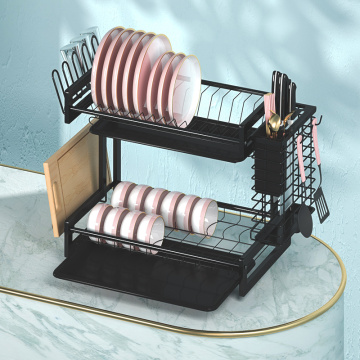 Metal 2 Tier Dish Rack