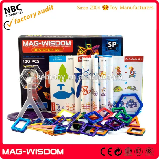 126 pcs magnetic building blocks toy for toddlers