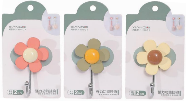 Cute Wall Hook Decorative Traceless Sticky Hooks