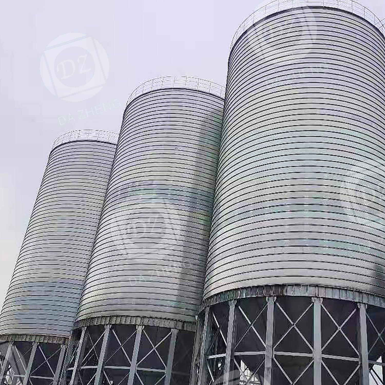 Cigarette Tobacco Alcoholized Steel Plate Silo