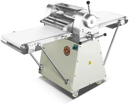 Table Top Electric Machine Pastry Sheet Making Machines Dough Sheeter Belt