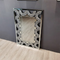 Forme rectangulaire MDF miroir suspendu en verre miroir