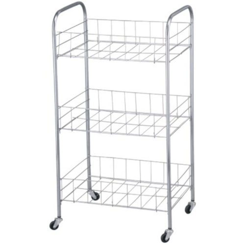 Metal Storage Cart for Restaurant Kitchen