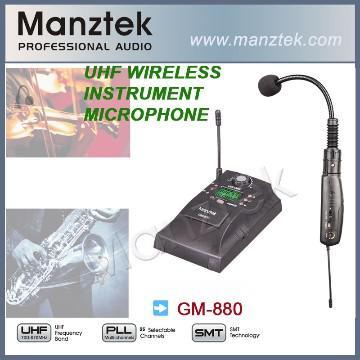 GM-880 professional Wireless Instrument Microphone