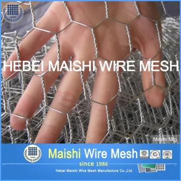 Malla 1-1/2" hexagonal galvanizada