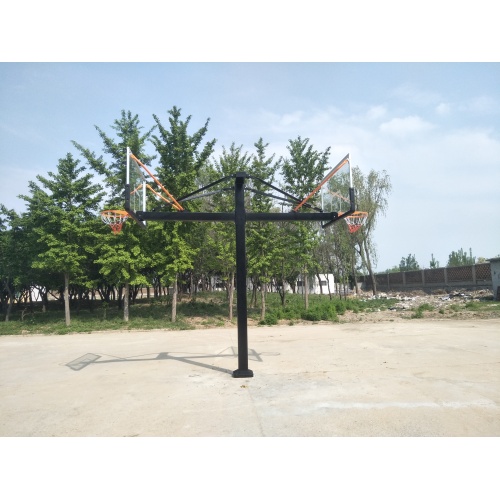 Standard Fixed Basketball Stand with Underground Square Tube
