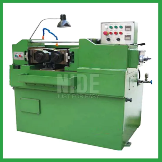 Shaft thread rolling machine shaft making machine