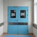 Pharmaceutical hermetic modular clean room steel door