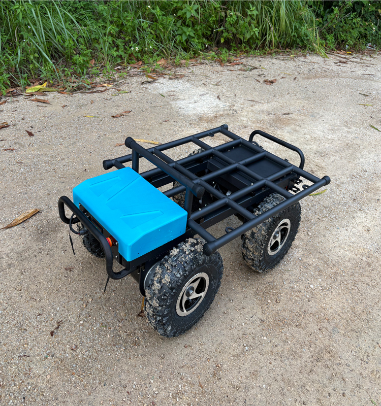 100KG Electric Autonomous Transport Vehicle Family Farm Remote-control Vehicle