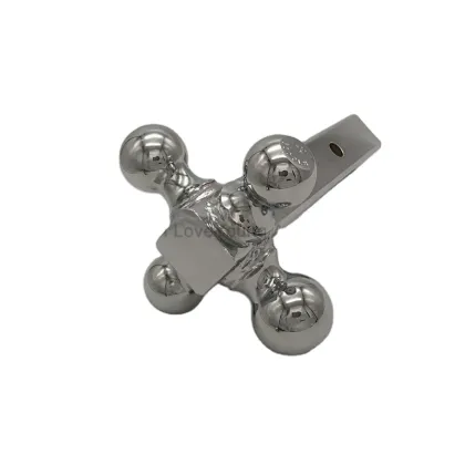 Forged Steel Pintle Hook Hitch Four Ball Mount Tow Hook Trailer Hook