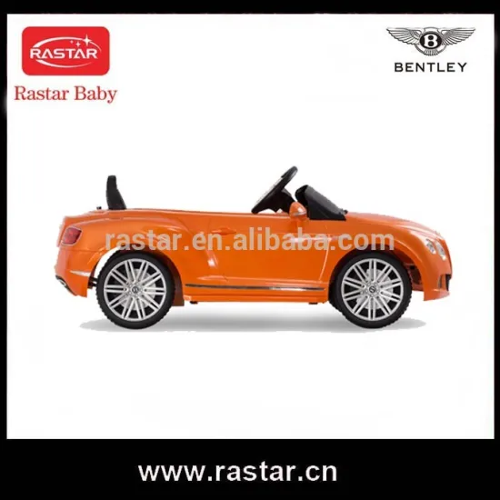 Hot sale RASTAR remote control Bentley licensed ride on electric car