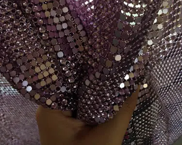 Aluminum Metallic Fabric Cloth