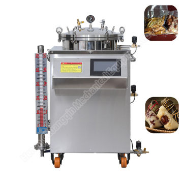 Industrial Autoclave for Food Sterilization and Mushroom Substrate
