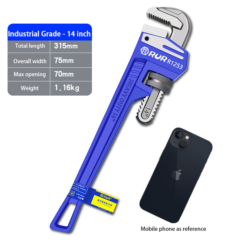 American Type Spanner F-type Valve Wrench 10 In 12 In 14 In 18 In 24 In 36 In 48 In Pipe Wrench Heavy Duty