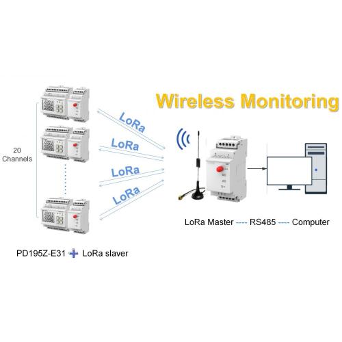 DC Lora Communication 0.5S Accuracy Wireless Energy Meter