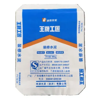 Chemical products and Cement packaging bag