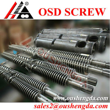 Centrifugal casting bimetallic screw barrel