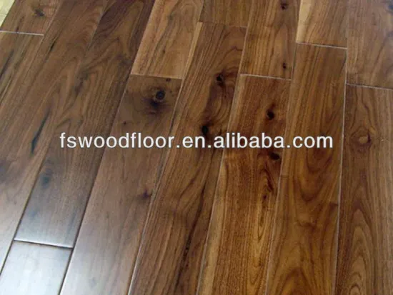 rustic walnut parquet flooring