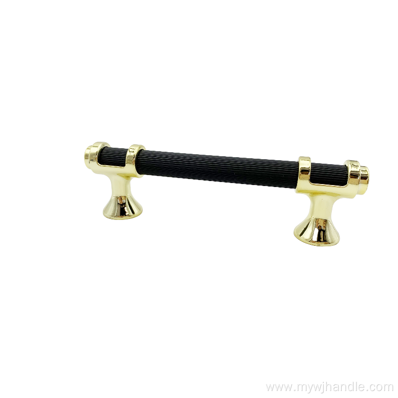 European high-end luxury door handle black