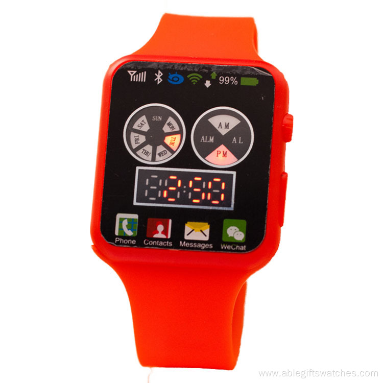 New Arrival Kids Multi-function Silicone Digital Watch