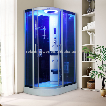 wholesale shower cabin sliding multifunctional whole cubicle shower rooms on the left