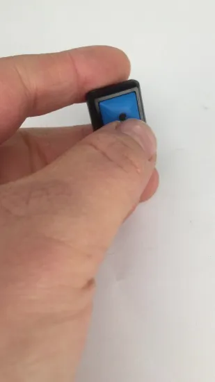 Square 12mm Plastic Material Pushbutton Switch With Dot LED ( Momentary ,SPST ,Normally Open)