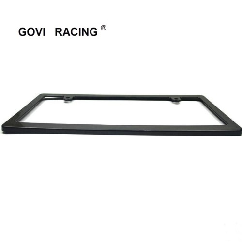 Czarna frontowa wkładka przestrzenna rejestracyjna