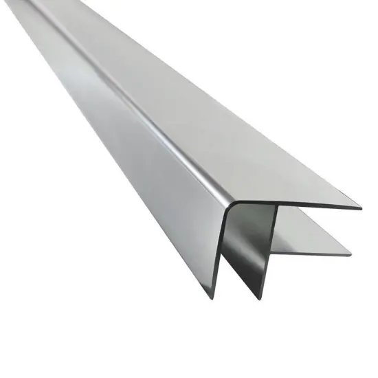 GuoYao Extrusion Aluminum Wall Corner Tile Edge Trim Profiles 6063 T5 Angle Bracket