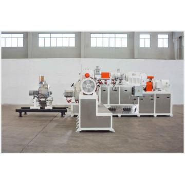 CaCO3 Color Twin Screw Extruder Plastic Filler Masterbatch Making Machine