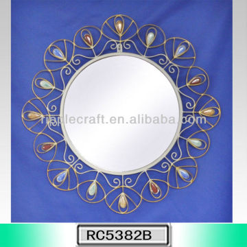 Beautiful Acrylic Iron Decorative Wall Hanging Mirror