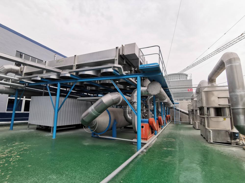 Equipamento de tratamento de gás residual Produção de farinha de peixe