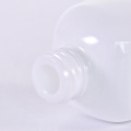 White glass special shape essential oil bottle